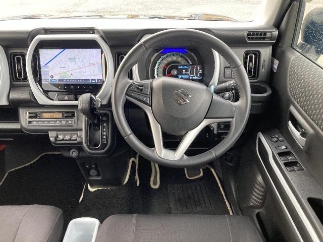 ハスラー ハイブリッドX 4WD 全方位モニター付き9インチメモリーナビ 革巻きステアリング ETC 前後ドラレコ 純正15インチアルミ スマートキー イモビライザー ヒルアシスト サイドエアバック VSAシートヒータ-(4枚目)