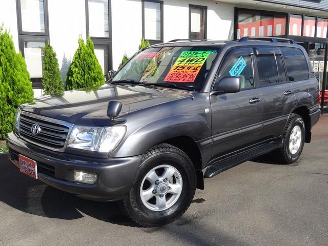 トヨタ ランドクルーザー１００ ｖｘ ４ｗｄ ｖ８ 貨物登録 ガソリン車 電動格納ミラー 純正１６インチアルミ 154 5万円 平成15年 03年 青森県 中古車 価格 Com