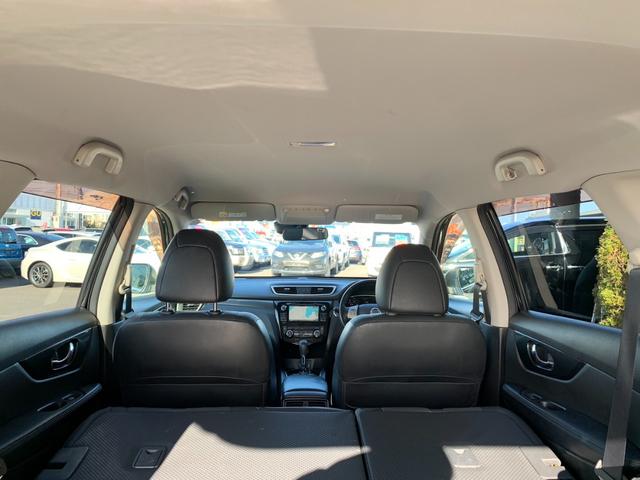 エクストレイル ２０Ｘ　エマージェンシーブレーキパッケージ　４ＷＤ　衝突被害軽減装置　純正ナビ　フルセグＴＶ　全方位カメラ　Ｂｌｕｅｔｏｏｔｈオーディオ　ＥＴＣ　クリアランスソナー　両席シートヒーター　ハーフレザーシート　ＬＥＤヘッド　フロントフォグ（33枚目）