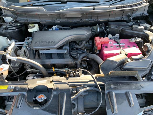 エクストレイル ２０Ｘ　エマージェンシーブレーキパッケージ　４ＷＤ　衝突被害軽減装置　純正ナビ　フルセグＴＶ　全方位カメラ　Ｂｌｕｅｔｏｏｔｈオーディオ　ＥＴＣ　クリアランスソナー　両席シートヒーター　ハーフレザーシート　ＬＥＤヘッド　フロントフォグ（36枚目）