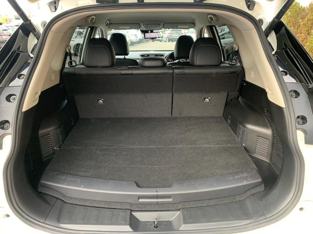 エクストレイル ２０Ｘｉ　ハイブリッド　４ＷＤ　衝突被害軽減装置　純正ナビ　フルセグＴＶ　全方位カメラ　Ｂｌｕｅｔｏｏｔｈオーディオ　ＥＴＣ　デジタルインナーミラー　ドラレコ　電動リアゲート　クリアランスソナー　プロパイロット　全席シートＨ（34枚目）