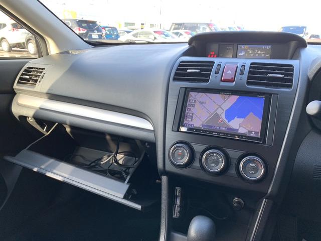 インプレッサスポーツ １．６ｉ－Ｌ　４ＷＤ　ナビ　ＴＶ　ＣＤ　ＥＴＣ　社外１５インチアルミ　アイドリングストップ　電動格納ミラー　フォグランプ　横滑り防止　キーレスエントリー　ＡＢＳ　フロアオートマチックＣＶＴ（10枚目）