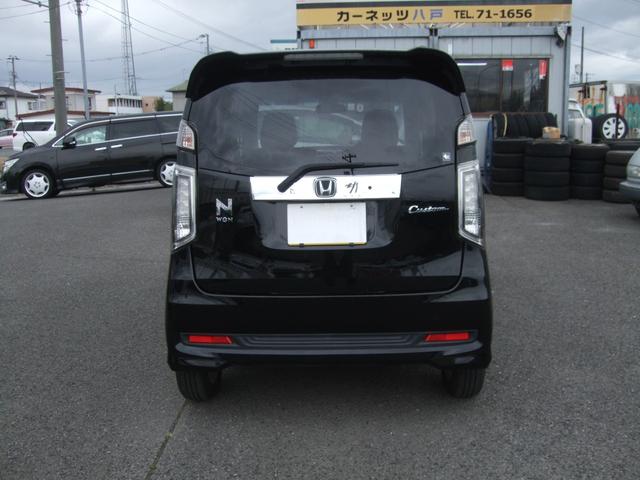 Ｎ－ＷＧＮカスタム Ｇ・Ａパッケージ　４ＷＤ　ＥＴＣ　両側スライドドア　オートクルーズコントロール　衝突被害軽減システム　オートライト　ＨＩＤ　スマートキー　アイドリングストップ　ベンチシート　ＣＶＴ　盗難防止システム　ＡＢＳ　ＥＳＣ（16枚目）