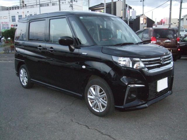 ソリオ ハイブリッドＭＸ　４ＷＤ　両側スライド・片側電動　クリアランスソナー　オートクルーズコントロール　レーンアシスト　衝突被害軽減システム　アルミホイール　オートライト　スマートキー　電動格納ミラー　シートヒーター　ＣＶＴ（13枚目）