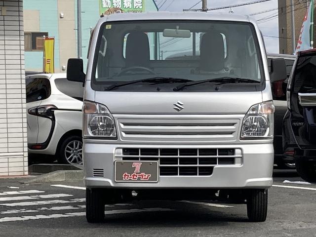 キャリイトラック ＫＣエアコン・パワステ農繁仕様　６６０　ＫＣ　エアコン・パワステ　ＭＴ　農繁仕様　３方開　４ＷＤ　八戸　中古車　パワステ　（シルキーシルバーメタリック）　軽トラック　５速マニュアル（3枚目）