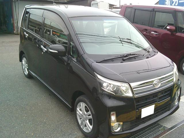ムーヴ カスタム　Ｘ　ＳＡ　オートマ　４ＷＤ　エアコン　パワステ　パワーウインドウ　社外ＣＤプレイヤー　夏冬タイヤセット（4枚目）