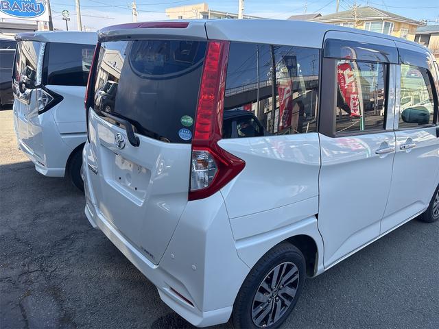 ルーミー Ｘ　Ｓ　４ＷＤ　両側スライド・片側電動　クリアランスソナー　衝突被害軽減システム　オートマチックハイビーム　オートライト　スマートキー　アイドリングストップ　ウォークスルー　ＣＶＴ　盗難防止システム（12枚目）