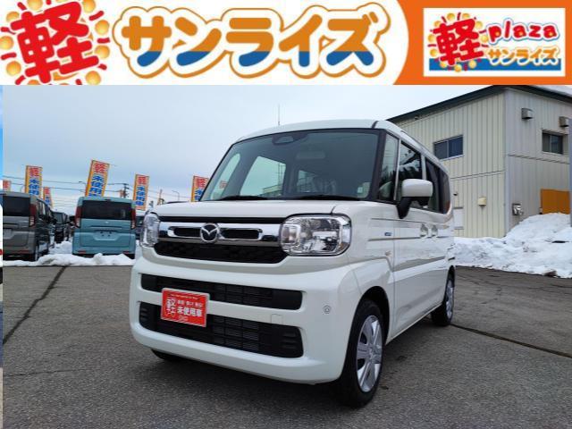 フレアワゴン 　４ＷＤ　プッシュスタート　アイドリングストップ両側スライドドア　衝突被害軽減ブレーキ　横滑り防止装置　誤発進抑制機能　リアワイパー　ＡＢＳ（2枚目）