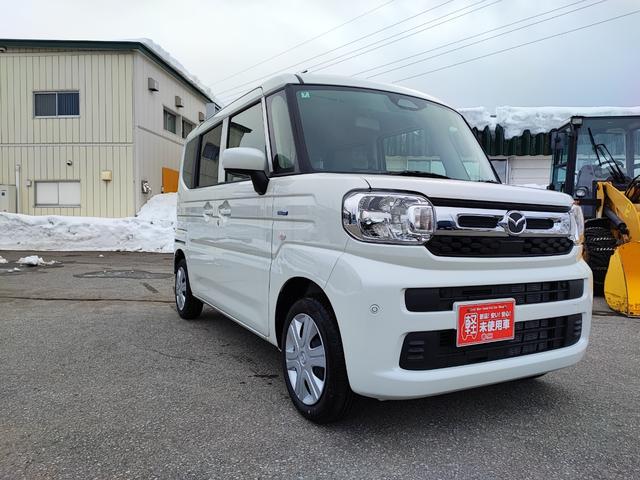 フレアワゴン 　４ＷＤ　プッシュスタート　アイドリングストップ両側スライドドア　衝突被害軽減ブレーキ　横滑り防止装置　誤発進抑制機能　リアワイパー　ＡＢＳ（6枚目）