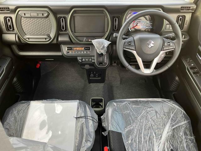 ハスラー タフワイルド　４ＷＤ　クリアランスソナー　オートクルーズコントロール　レーンアシスト　衝突被害軽減システム　オートライト　ＬＥＤヘッドランプ　スマートキー　アイドリングストップ　電動格納ミラー　シートヒーター（2枚目）