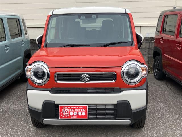 ハスラー ハイブリッドＧ　４ＷＤ　届け出済み未使用車　オートクルーズコントロール　レーンアシスト　衝突被害軽減システム　オートライト　ＬＥＤヘッドランプ　スマートキー　アイドリングストップ　電動格納ミラー　シートヒーター（2枚目）