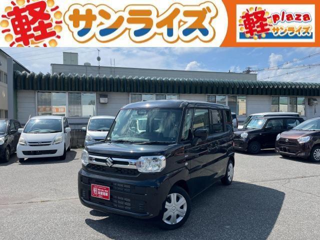 スペーシア ハイブリッドＧ　プッシュスタートボタン　衝突被害軽減ブレーキ　障害物センサー　アイドリングストップ　ステアリングリモコン　オートエアコン（2枚目）