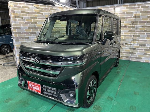 スペーシアカスタム ハイブリッドＸＳ　４ＷＤ　プッシュスタート　リア両側パワースライドドア　サーキュレーター　運転席助手席シートヒーター　ステアリングリモコン　クルーズコントロール（4枚目）