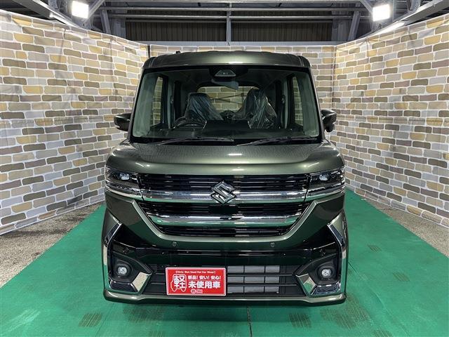 スペーシアカスタム ハイブリッドＸＳ　４ＷＤ　プッシュスタート　リア両側パワースライドドア　サーキュレーター　運転席助手席シートヒーター　ステアリングリモコン　クルーズコントロール（5枚目）