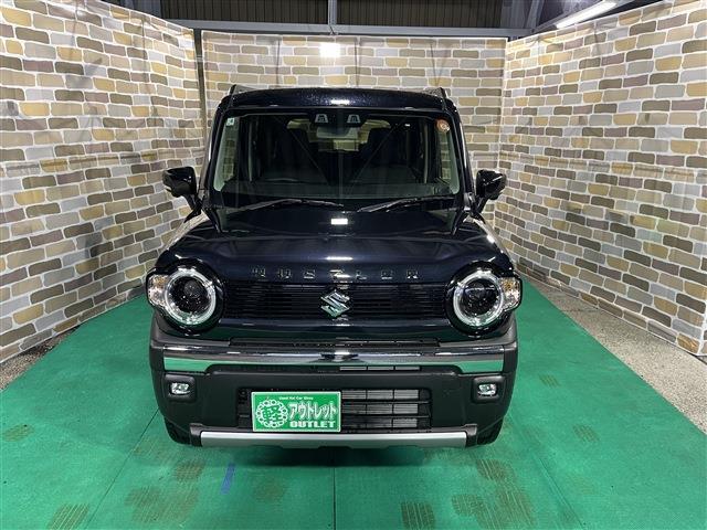 ハスラー タフワイルド　４ＷＤ　プッシュスタートボタン　フォグランプ　純正ナビ　衝突被害軽減ブレーキ　障害物センサー　運転席助手席シートヒーター（5枚目）