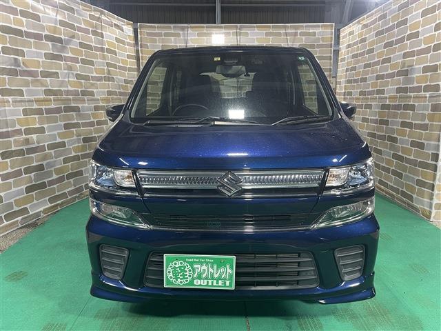 ワゴンＲ ハイブリッドＦＺ　４ＷＤ　プッシュスタート　ＣＤオーディオ　ステアリングリモコン　衝突被害軽減ブレーキ　運転席助手席シートヒーター　アイドリングストップ（5枚目）