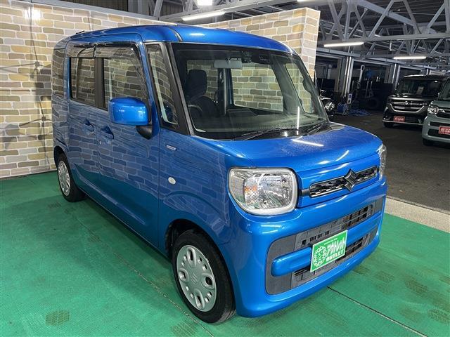 スペーシア ハイブリッドＧ　４ＷＤ　プッシュスタート　衝突被害軽減ブレーキ　障害物センサー　運転席シートヒーター　カーナビ　前方ドラレコ　アイドリングストップ（6枚目）