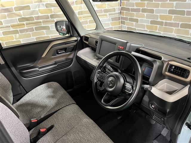 スペーシア ハイブリッドＧ　衝突被害軽減ブレーキ　障害物センサー　４ＷＤ　プッシュスタートボタン　ステアリングリモコン　横滑り防止装置　アイドリングストップ　運転席助手席シートヒーター　オートエアコン　電動格納ドアミラー　ＡＢＳ（32枚目）