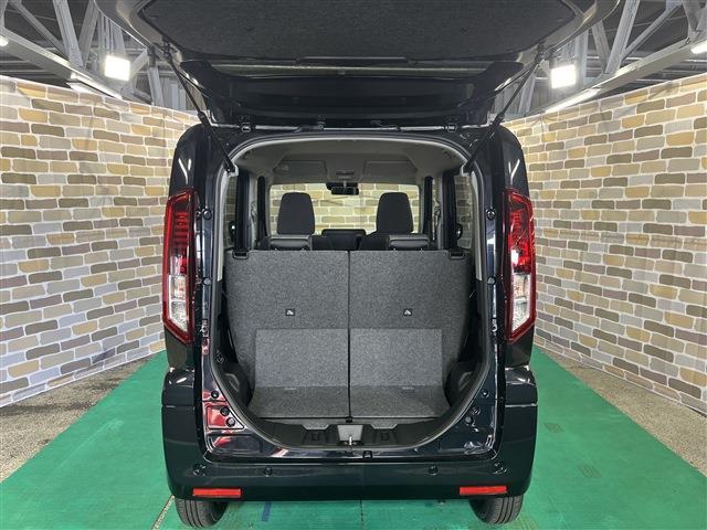 スペーシア ハイブリッドＧ　衝突被害軽減ブレーキ　障害物センサー　４ＷＤ　プッシュスタートボタン　ステアリングリモコン　横滑り防止装置　アイドリングストップ　運転席助手席シートヒーター　オートエアコン　電動格納ドアミラー　ＡＢＳ（18枚目）