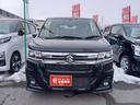 ワゴンＲカスタムＺ ハイブリッドＺＸ　４ＷＤ　ＣＶＴ　アイドリングストップ　衝突軽減回避システム　誤発進抑制機能　横滑り防止抑制機能　シートヒーター　ＵＳＢポートアルミホイール（3枚目）