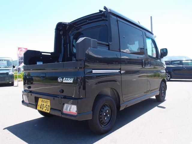 デッキバン 切替式4WD 届け出済み未使用車 両側パワースライドドア スマートキー リヤヒーター コーナーセンサー(5枚目)