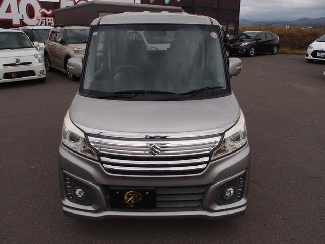 スペーシアカスタム XS 4WD 純正フルセグナビ・全方位モニター・Bluetooth・DVD 両側電動スライドドア フロント左右シートヒーター ドアミラーヒーター スマートキー(2枚目)