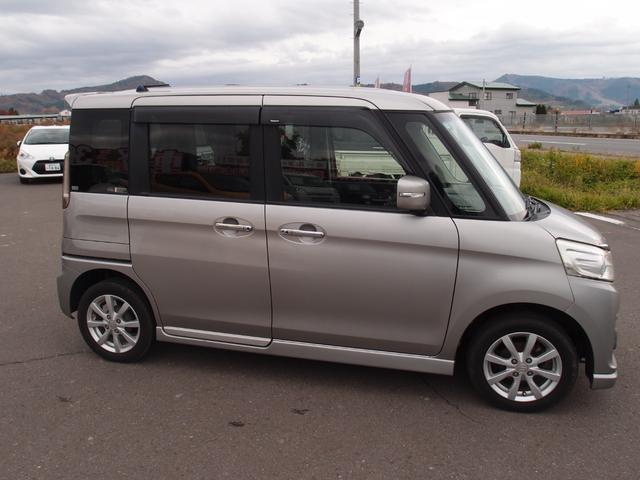 スペーシアカスタム XS 4WD 純正フルセグナビ・全方位モニター・Bluetooth・DVD 両側電動スライドドア フロント左右シートヒーター ドアミラーヒーター スマートキー(4枚目)