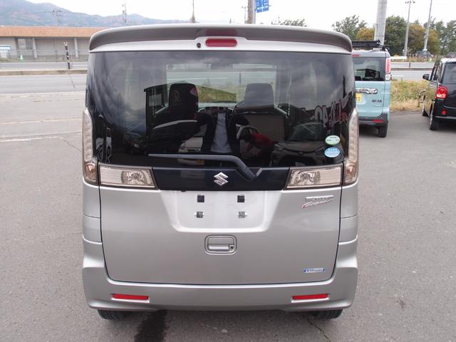 スペーシアカスタム XS 4WD 純正フルセグナビ・全方位モニター・Bluetooth・DVD 両側電動スライドドア フロント左右シートヒーター ドアミラーヒーター スマートキー(6枚目)