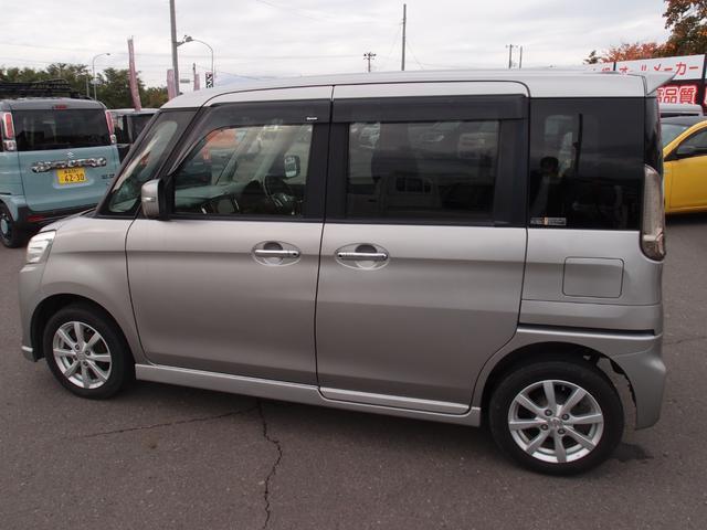 スペーシアカスタム XS 4WD 純正フルセグナビ・全方位モニター・Bluetooth・DVD 両側電動スライドドア フロント左右シートヒーター ドアミラーヒーター スマートキー(8枚目)