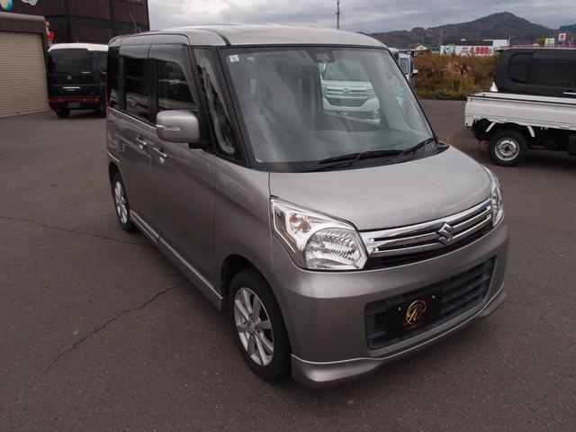 スペーシア Ｘリミテッド　４ＷＤ　レーダーブレーキサポート　両側電動スライドドア　フロント左右シートヒーター　ドアミラーヒーター　スマートキー（3枚目）