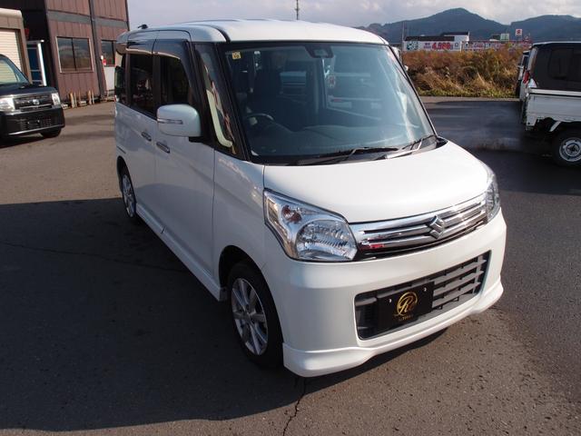 スペーシア Ｘリミテッド　４ＷＤ　ワンセグナビ・ＣＤ　レーダーブレーキサポート　両側電動スライドドア　フロント左右シートヒーター　ドアミラーヒーター　電動格納ミラー　スマートキー（3枚目）