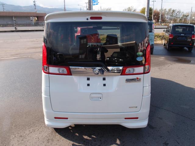 スペーシア Ｘリミテッド　４ＷＤ　ワンセグナビ・ＣＤ　レーダーブレーキサポート　両側電動スライドドア　フロント左右シートヒーター　ドアミラーヒーター　電動格納ミラー　スマートキー（6枚目）