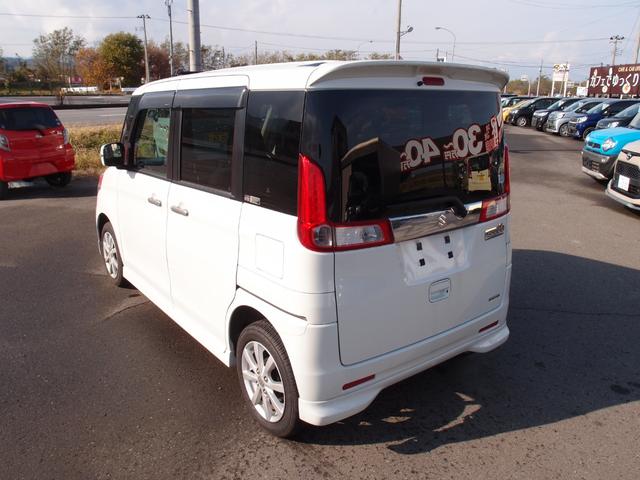 スペーシア Ｘリミテッド　４ＷＤ　ワンセグナビ・ＣＤ　レーダーブレーキサポート　両側電動スライドドア　フロント左右シートヒーター　ドアミラーヒーター　電動格納ミラー　スマートキー（7枚目）