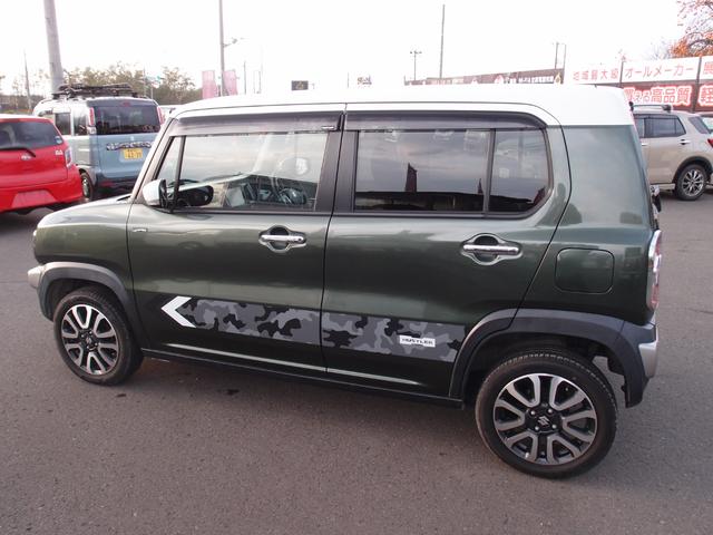 ハスラー ＪスタイルＩＩターボ　４ＷＤ　８インチフルセグナビ・Ｂｌｕｅｔｏｏｔｈ・ＤＶＤ・バックカメラ　デュアルカメラブレーキサポート　クルーズコントロール　フロント左右シートヒーター　ドアミラーヒーター　パドルシフト　スマートキー（8枚目）