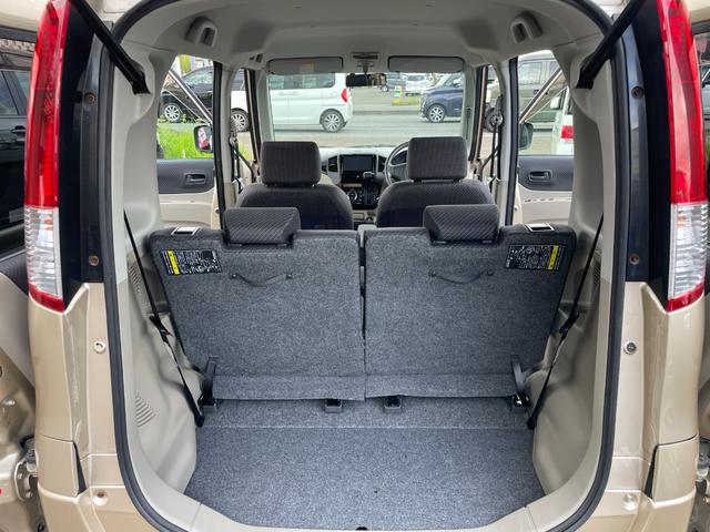 パレット Ｔ　４ＷＤ　ターボ　両側電動スライド　ナビ　ＴＶ　ＨＩＤ　スマートキー　シートヒーター　ベンチシート　盗難防止システム　ＡＢＳ　ＣＤ　ＵＳＢ　アルミホイール　衝突安全ボディ　エアコン　パワーステアリング（24枚目）