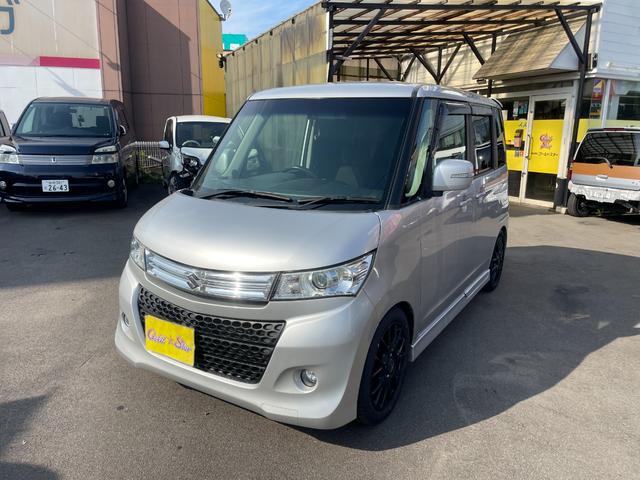パレットＳＷ ＴＳ　ナビ　テレビ　Ｂｌｕｅｔｏｏｔｈ　ターボ　フォグランプ　デジタルインナーミラー　ドラレコ　社外１５インチアルミホイール　両側パワースライドドア　スマートキー　ＥＴＣ　シーケンシャルドアミラー（2枚目）