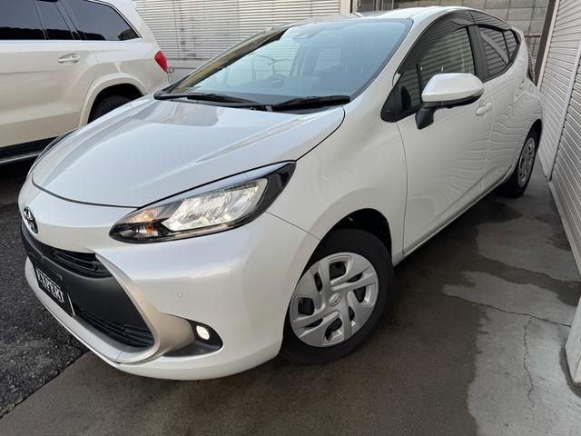 アクア G 全方囲カメラ セーフティセンス レーダークルーズ 禁煙車 AC100V電源 シートヒーター ドラレコ コーナーセンサー スマートキー LEDヘッド 10インチディスプレイオーディオ オートハイビーム(5枚目)