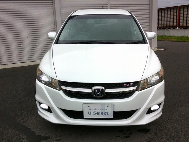 ストリーム ＲＳＺ　社外ナビ・ＴＶ・ＥＴＣ・ＨＩＤ・フォグ・ＶＳＡ・純正１７インチアルミ（3枚目）
