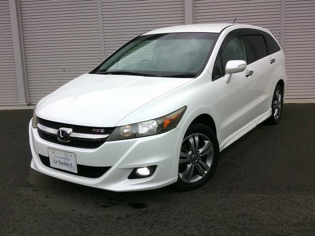 ストリーム ＲＳＺ　社外ナビ・ＴＶ・ＥＴＣ・ＨＩＤ・フォグ・ＶＳＡ・純正１７インチアルミ（4枚目）