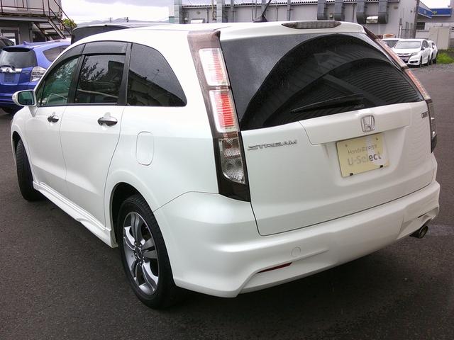 ストリーム ＲＳＺ　社外ナビ・ＴＶ・ＥＴＣ・ＨＩＤ・フォグ・ＶＳＡ・純正１７インチアルミ（6枚目）