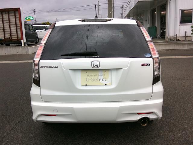 ストリーム ＲＳＺ　社外ナビ・ＴＶ・ＥＴＣ・ＨＩＤ・フォグ・ＶＳＡ・純正１７インチアルミ（7枚目）