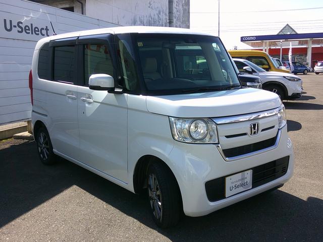 Ｎ－ＢＯＸ Ｇ・Ｌホンダセンシング　純正オーディオ・ホンダセンシング・衝突軽減ブレーキ・クルーズコントロール・ＬＫＡＳ・片側パワスラ・ＥＴＣ・シートヒーター・社外アルミ・ＬＥＤヘッドライト（2枚目）