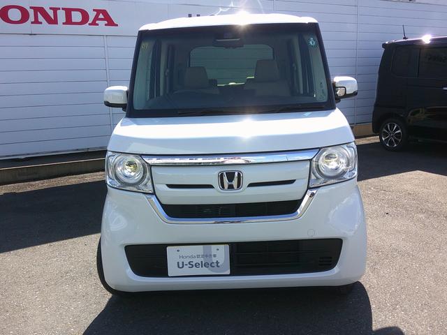 Ｎ－ＢＯＸ Ｇ・Ｌホンダセンシング　純正オーディオ・ホンダセンシング・衝突軽減ブレーキ・クルーズコントロール・ＬＫＡＳ・片側パワスラ・ＥＴＣ・シートヒーター・社外アルミ・ＬＥＤヘッドライト（3枚目）