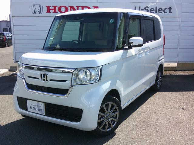 Ｎ－ＢＯＸ Ｇ・Ｌホンダセンシング　純正オーディオ・ホンダセンシング・衝突軽減ブレーキ・クルーズコントロール・ＬＫＡＳ・片側パワスラ・ＥＴＣ・シートヒーター・社外アルミ・ＬＥＤヘッドライト（4枚目）