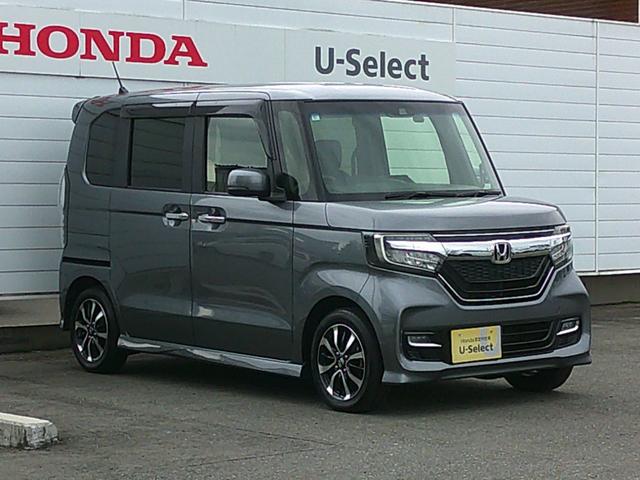 Ｎ－ＢＯＸカスタム Ｇ・Ｌホンダセンシング　純正ナビ・ＴＶ・バックカメラ・ＥＴＣ・ホンダセンシング・衝突軽減ブレーキ・クルーズコントロール・ドラレコ前のみ・エンスタ・純正アルミ・ＬＥＤヘッドライト・フォグ・片側パワスラ・（2枚目）
