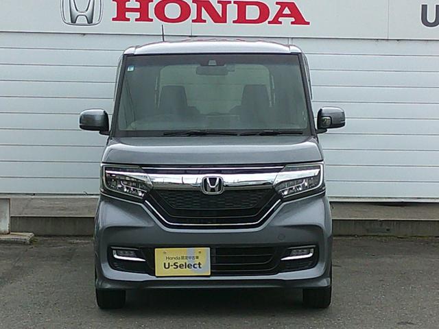 Ｎ－ＢＯＸカスタム Ｇ・Ｌホンダセンシング　純正ナビ・ＴＶ・バックカメラ・ＥＴＣ・ホンダセンシング・衝突軽減ブレーキ・クルーズコントロール・ドラレコ前のみ・エンスタ・純正アルミ・ＬＥＤヘッドライト・フォグ・片側パワスラ・（3枚目）