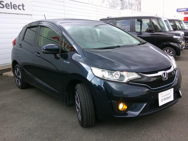 フィットハイブリッド Fパッケージコンフォートエディション 純正ナビ・TV・バックカメラ・ETC・純正エンジンスターター・ドラレコ・シートヒーター・Pセンサー・LEDヘッドライト・フォグ(2枚目)