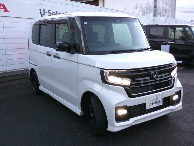 N-BOXカスタム Lスタイル+ブラック 社外ディスプレイオーディオ・バックカメラ・ホンダセンシング・衝突軽減ブレーキ・クルーズコントロール・レーンキープアシスト・電子パーキング・オートブレーキホールド機能・両側パワスラ(2枚目)