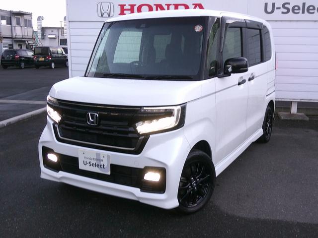 N-BOXカスタム Lスタイル+ブラック 社外ディスプレイオーディオ・バックカメラ・ホンダセンシング・衝突軽減ブレーキ・クルーズコントロール・レーンキープアシスト・電子パーキング・オートブレーキホールド機能・両側パワスラ(4枚目)