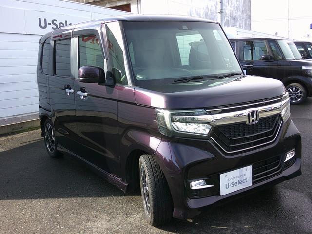 N-BOXカスタム G・Lターボホンダセンシング 純正ナビ・TVバックカメラ・ETC・ホンダセンシング・衝突軽減ブレーキ・クルーズコントロール・レーンキープアシスト・両側パワスラ・LEDヘッドライト・フォグ(2枚目)